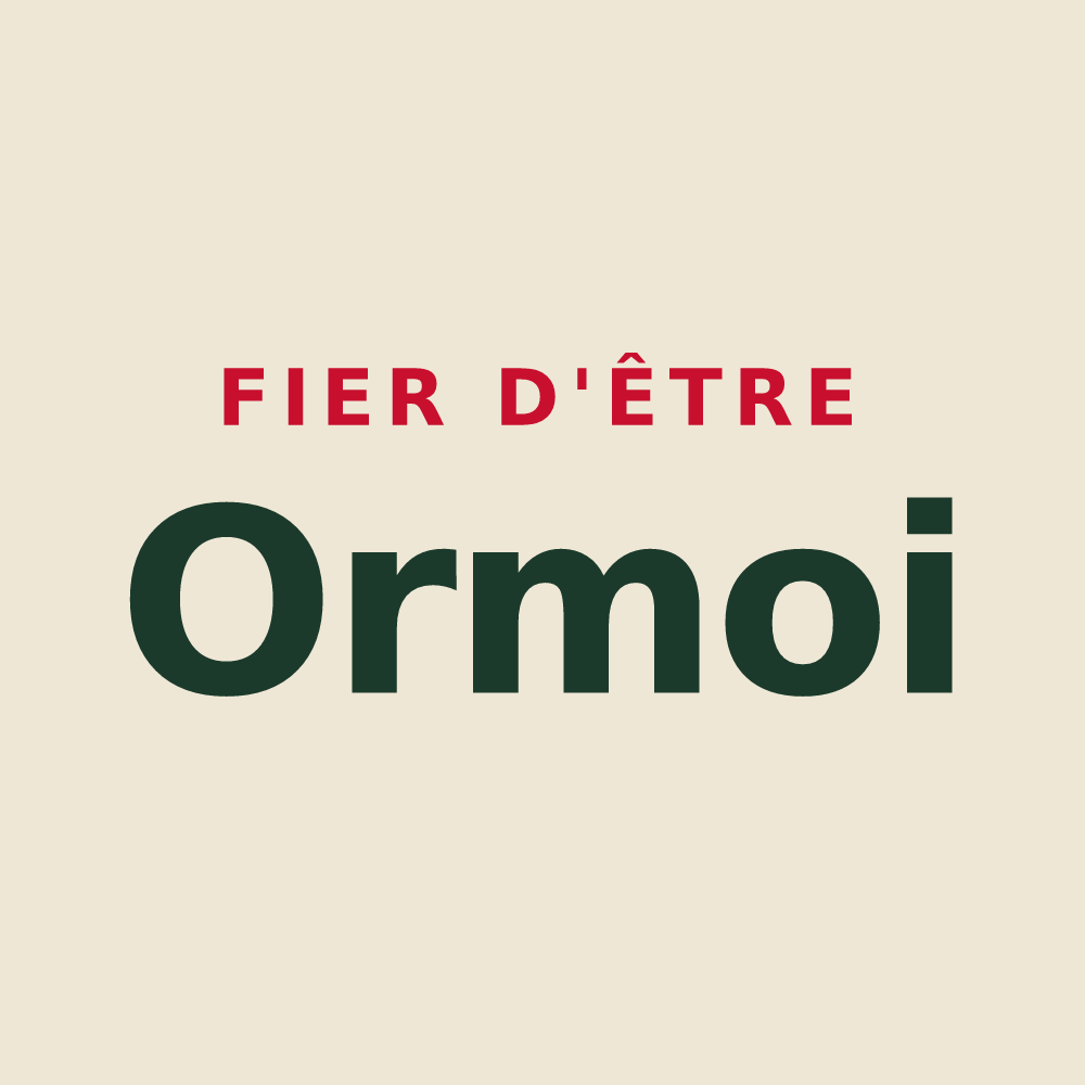 Tote bag « Fier d'être Ormoi » — design pour Ormes