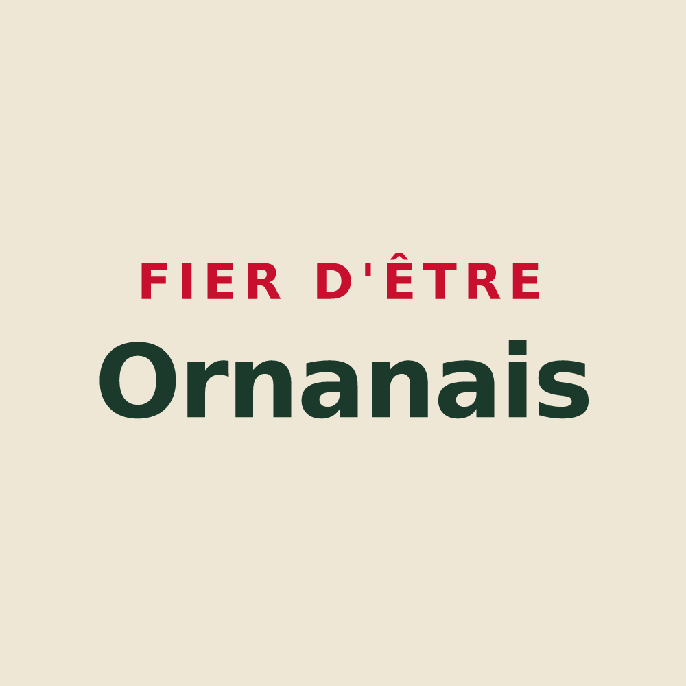 Tote bag « Fier d'être Ornanais » — design pour Ornans