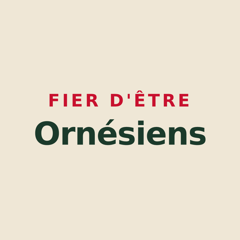 Tote bag « Fier d'être Ornésiens » — design pour Ornex