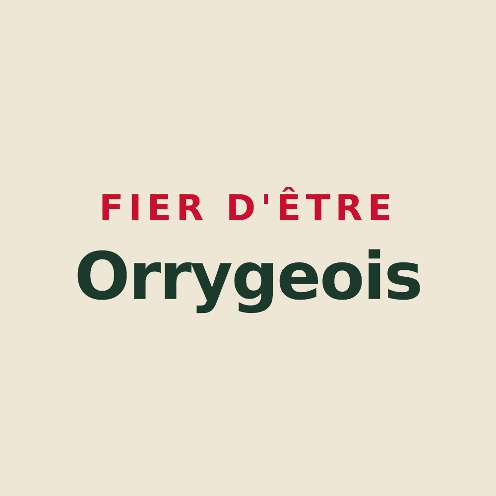 Tote bag « Fier d'être Orrygeois » — design pour Orry-la-Ville