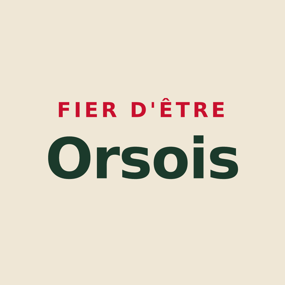 Tote bag « Fier d'être Orsois » — design pour Ors