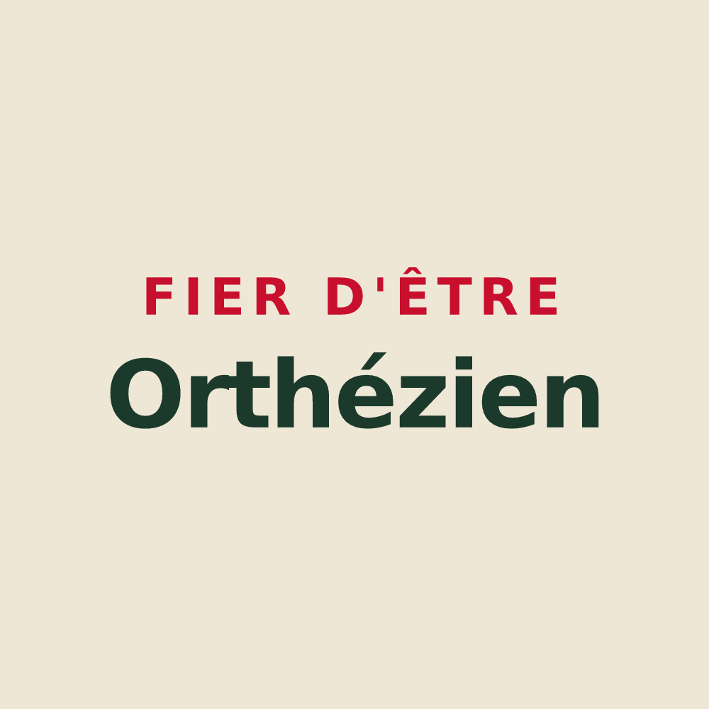 Tote bag « Fier d'être Orthézien » — design pour Orthez