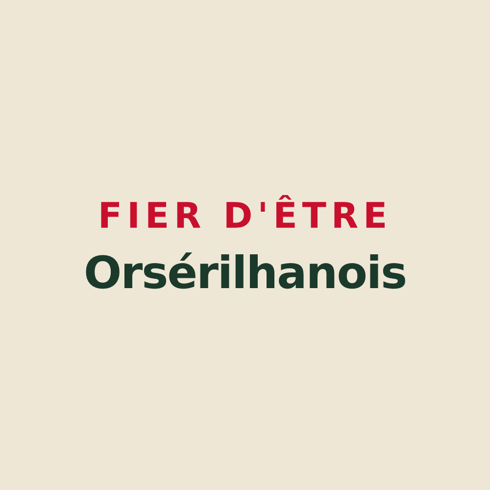 Tote bag « Fier d'être Orsérilhanois » — design pour Orthoux-Sérignac-Quilhan