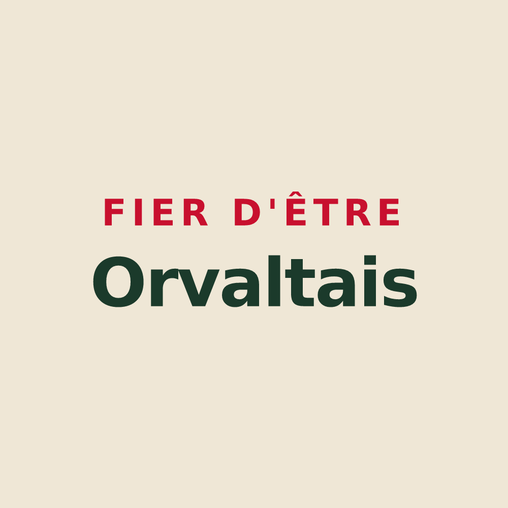 Tote bag « Fier d'être Orvaltais » — design pour Orvault
