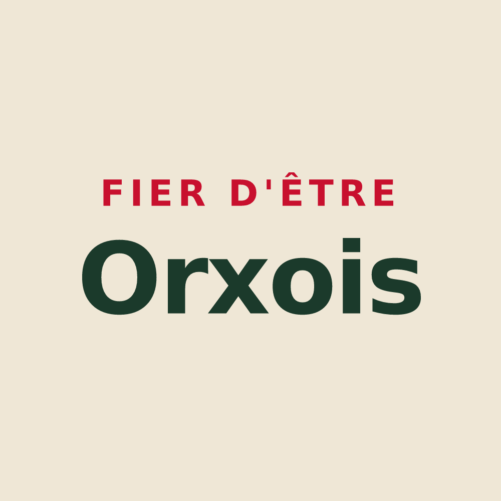 Tote bag « Fier d'être Orxois » — design pour Orx