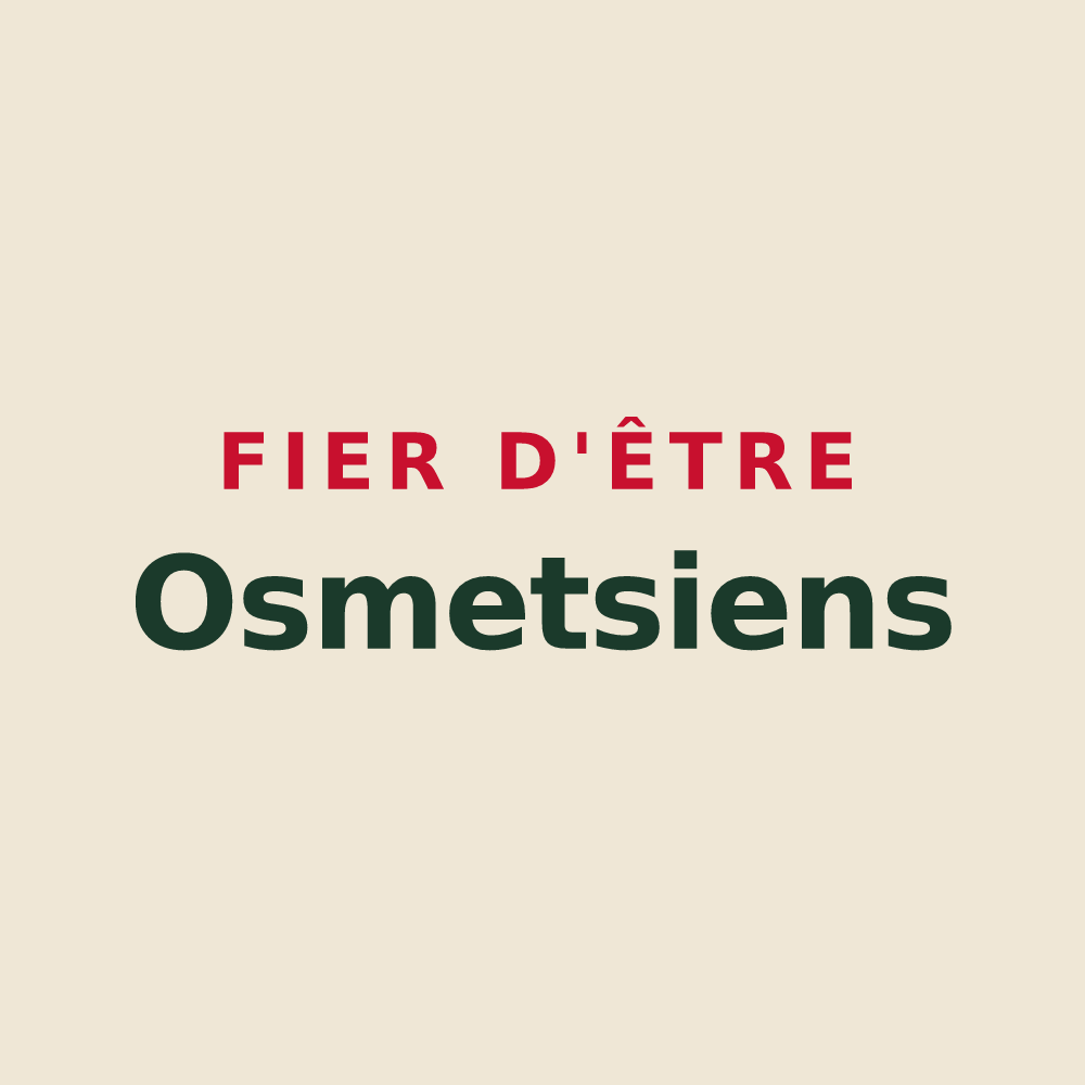Tote bag « Fier d'être Osmetsiens » — design pour Osmets