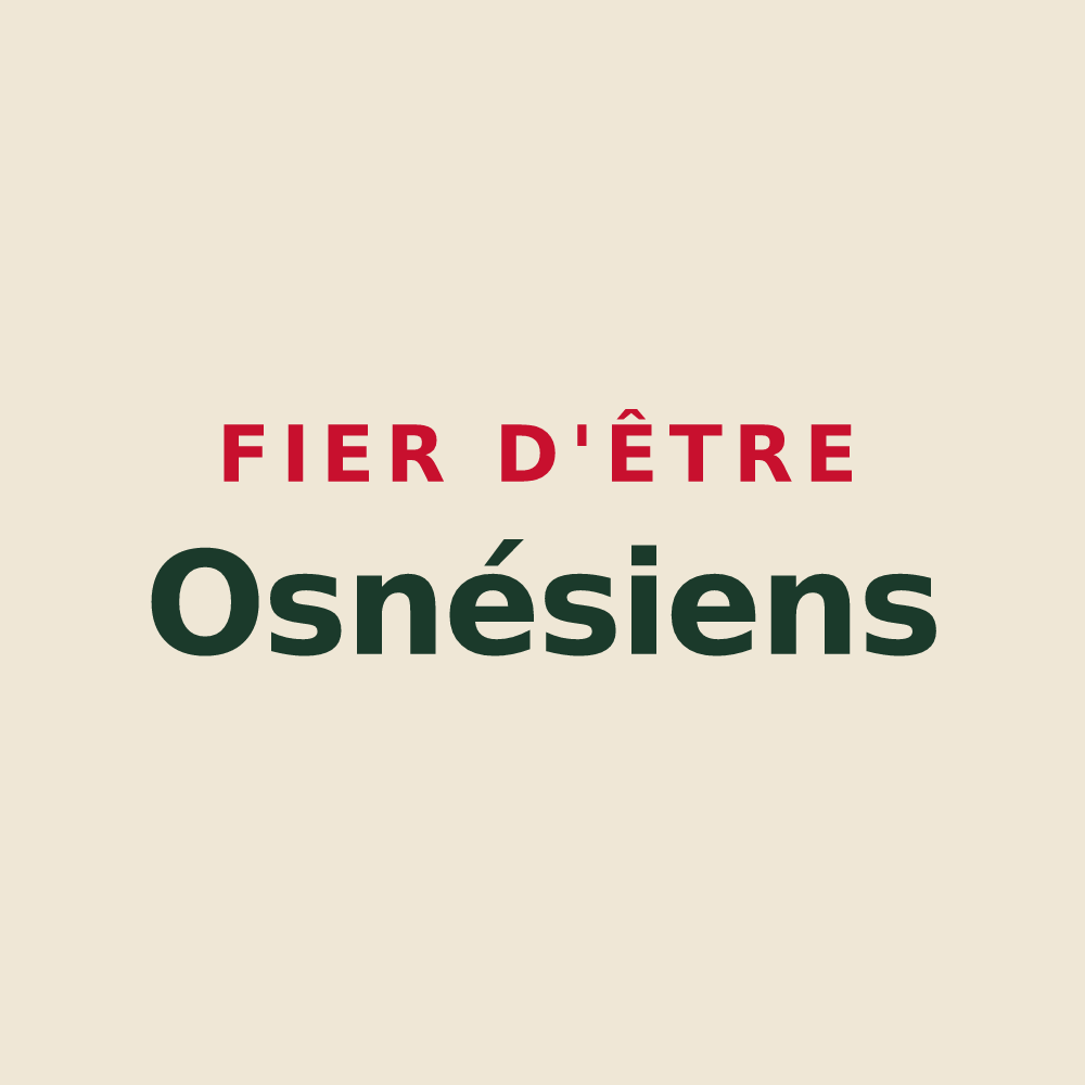 Tote bag « Fier d'être Osnésiens » — design pour Osnes