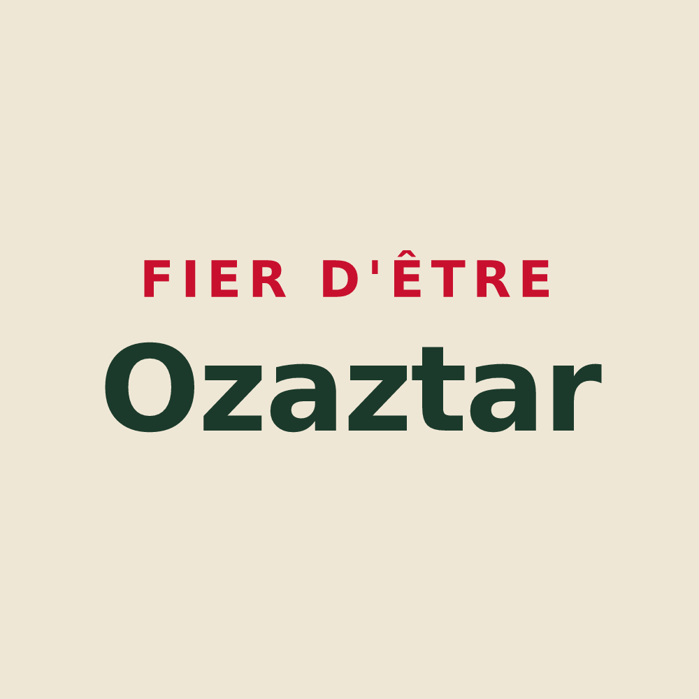 Tote bag « Fier d'être Ozaztar » — design pour Ossas-Suhare