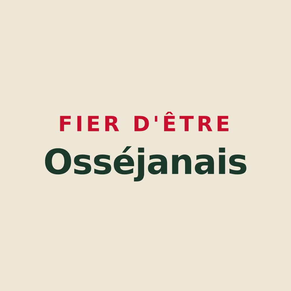 Tote bag « Fier d'être Osséjanais » — design pour Osséja