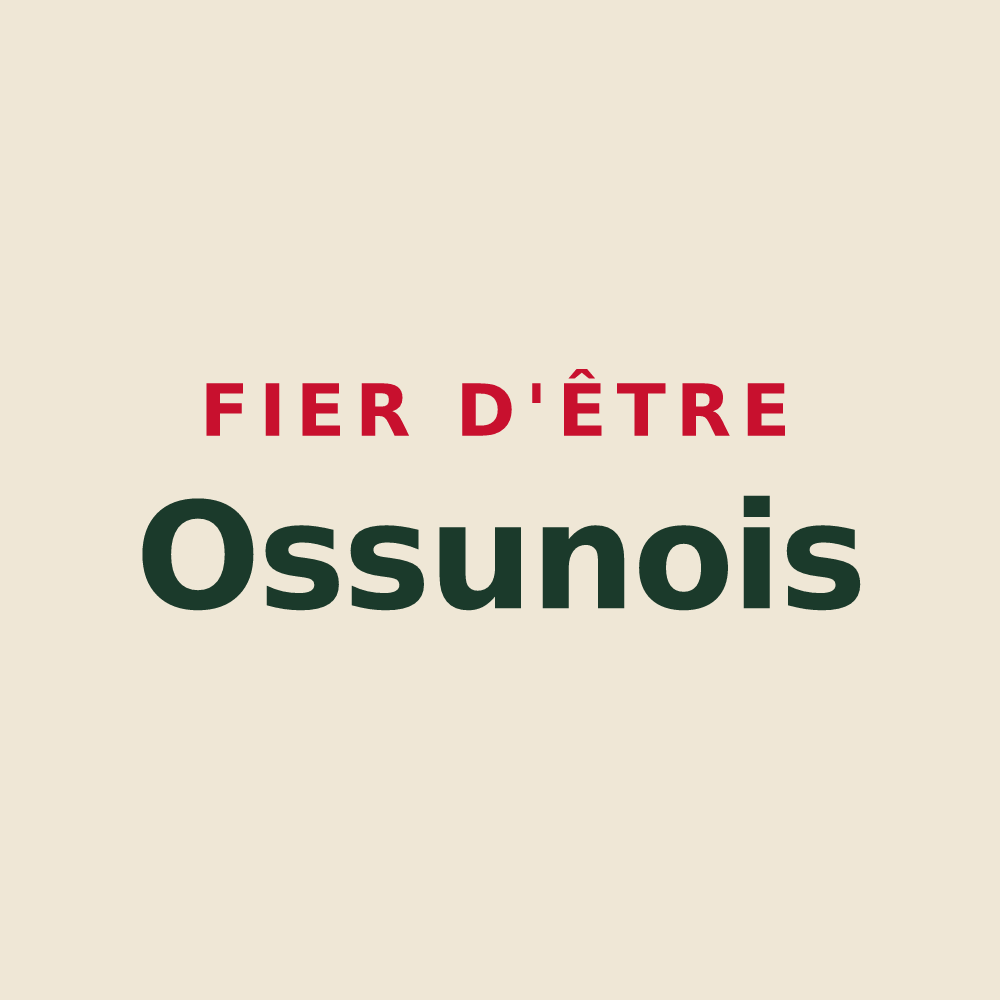Tote bag « Fier d'être Ossunois » — design pour Ossun