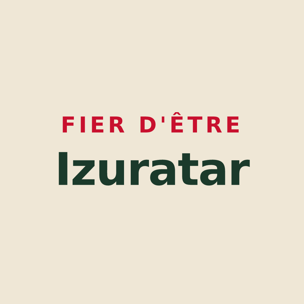 Tote bag « Fier d'être Izuratar » — design pour Ostabat-Asme