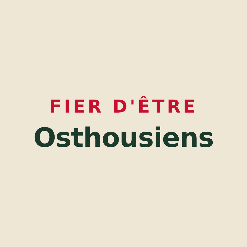 Tote bag « Fier d'être Osthousiens » — design pour Osthouse