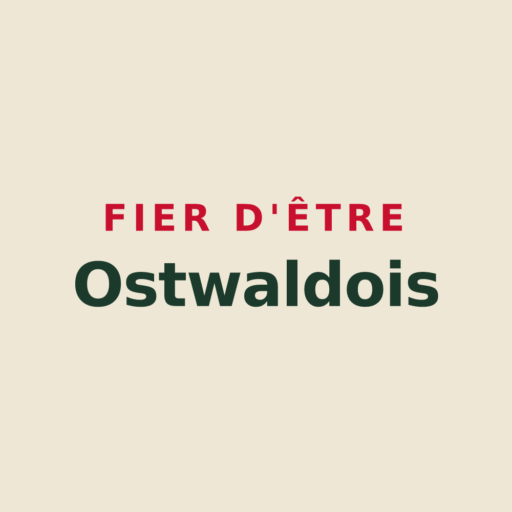 Tote bag « Fier d'être Ostwaldois » — design pour Ostwald
