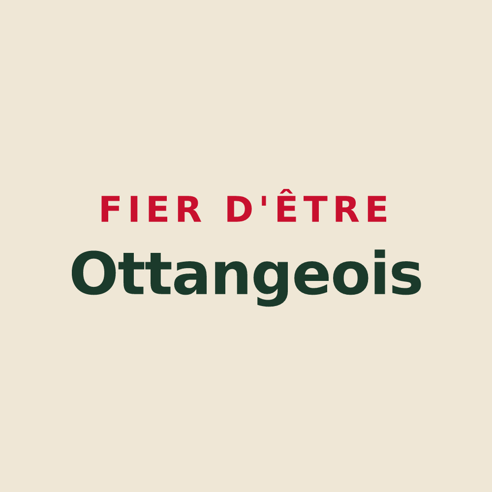 Tote bag « Fier d'être Ottangeois » — design pour Ottange
