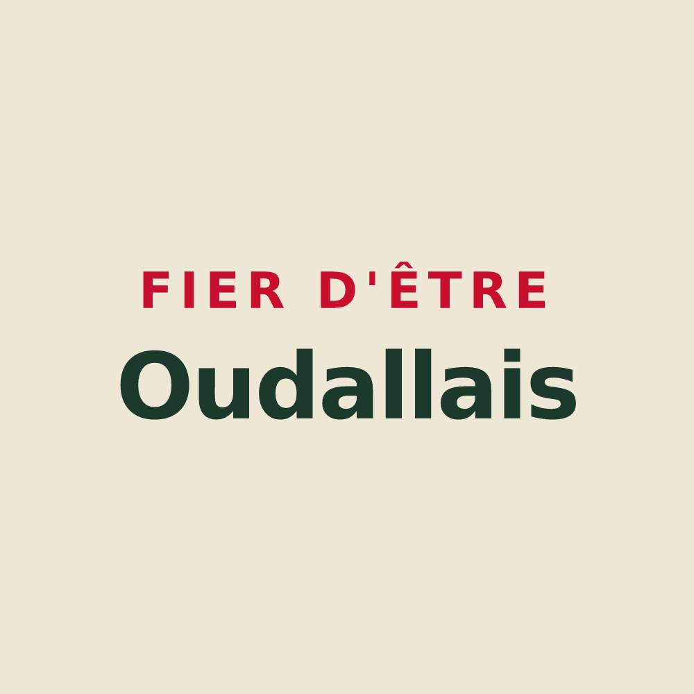 Tote bag « Fier d'être Oudallais » — design pour Oudalle