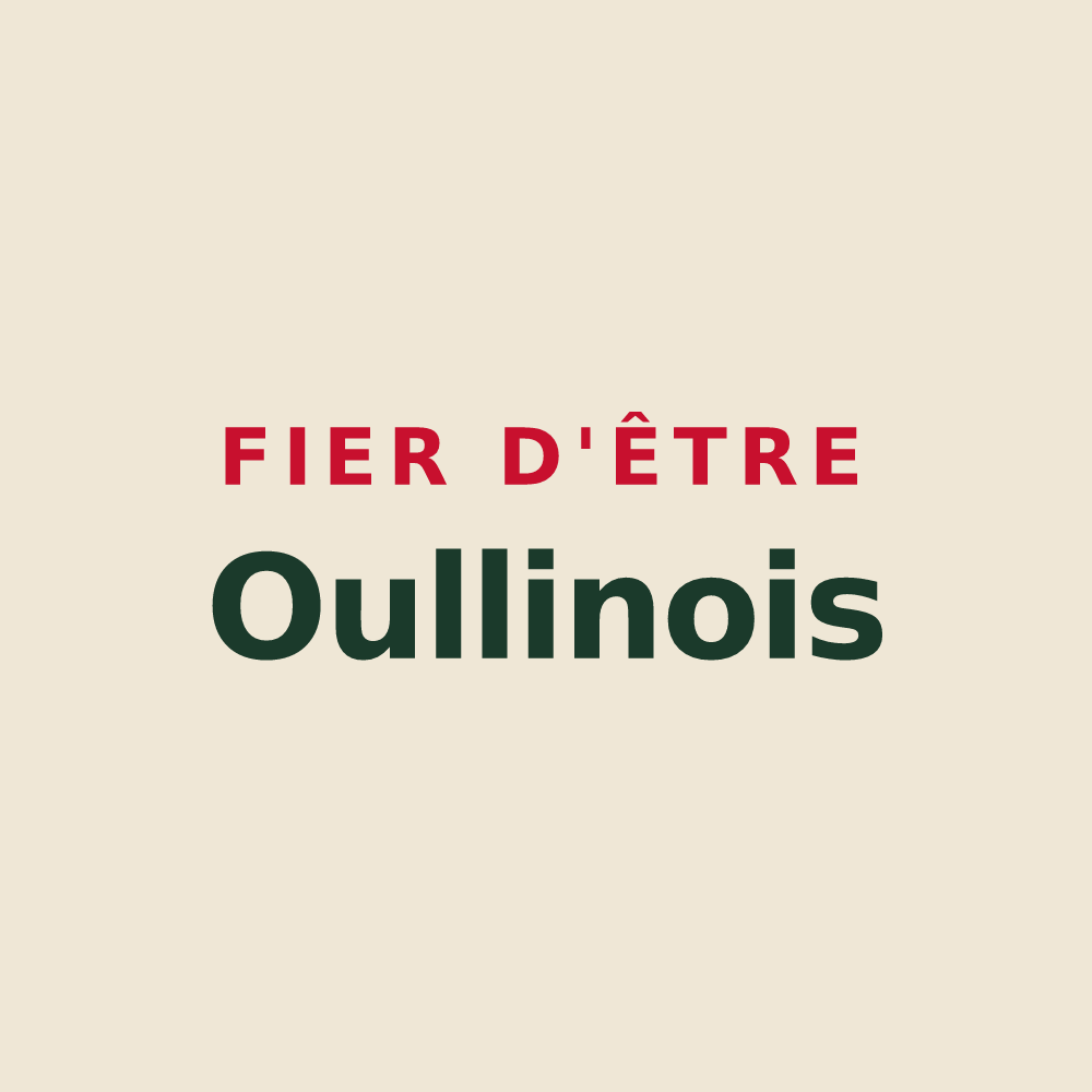 Tote bag « Fier d'être Oullinois » — design pour Oullins-Pierre-Bénite