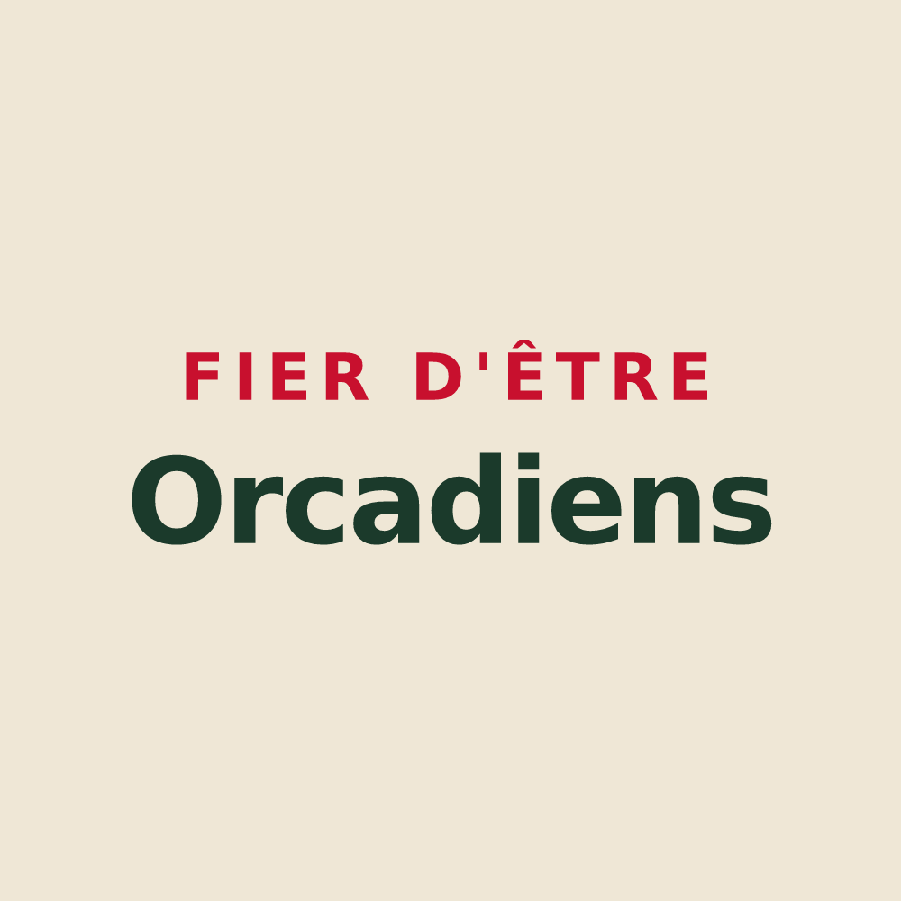 Tote bag « Fier d'être Orcadiens » — design pour Ourches-sur-Meuse