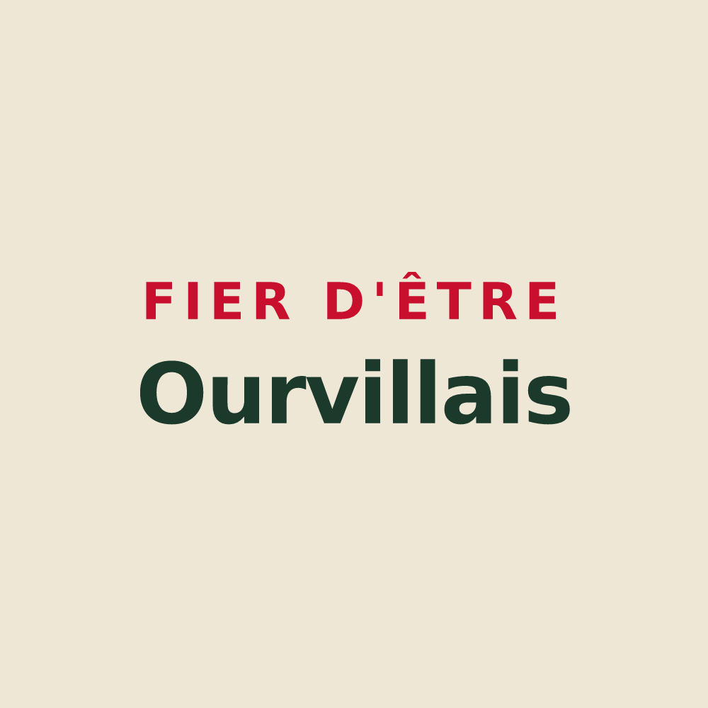 Tote bag « Fier d'être Ourvillais » — design pour Ourville-en-Caux