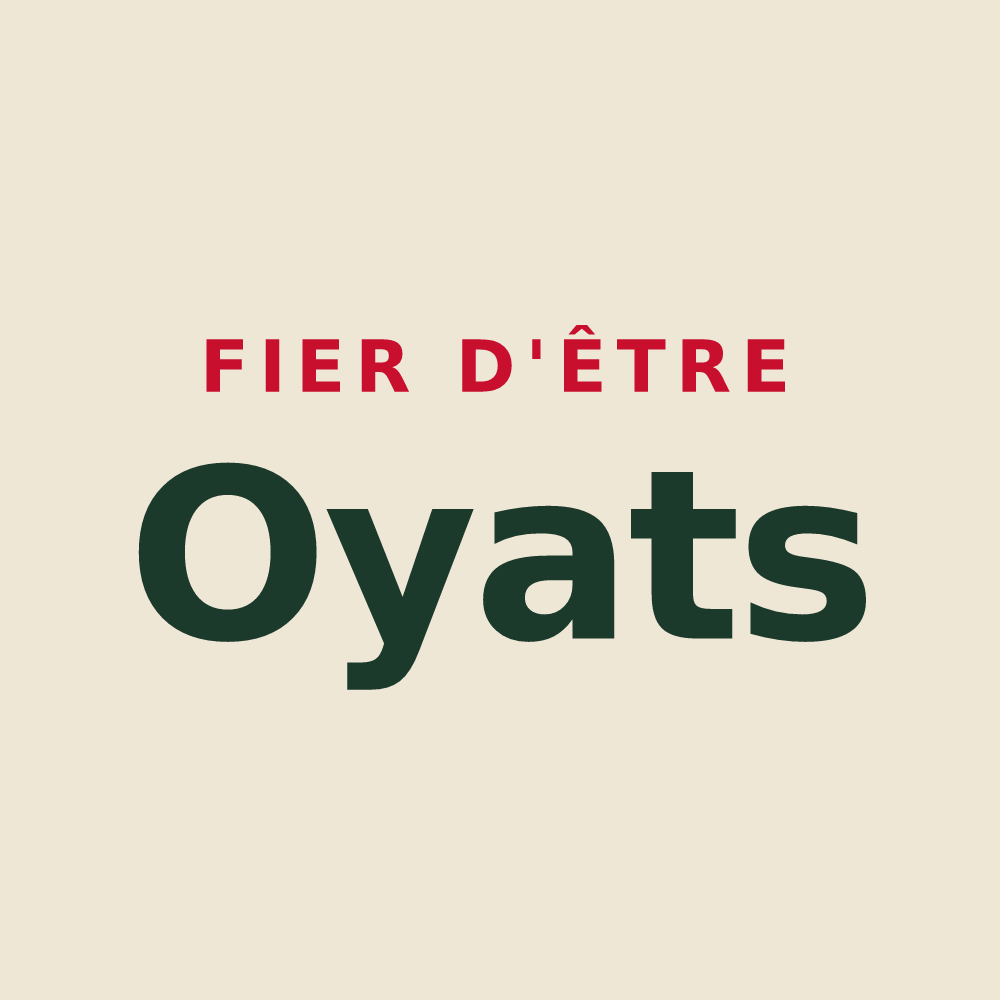Tote bag « Fier d'être Oyats » — design pour Oyes