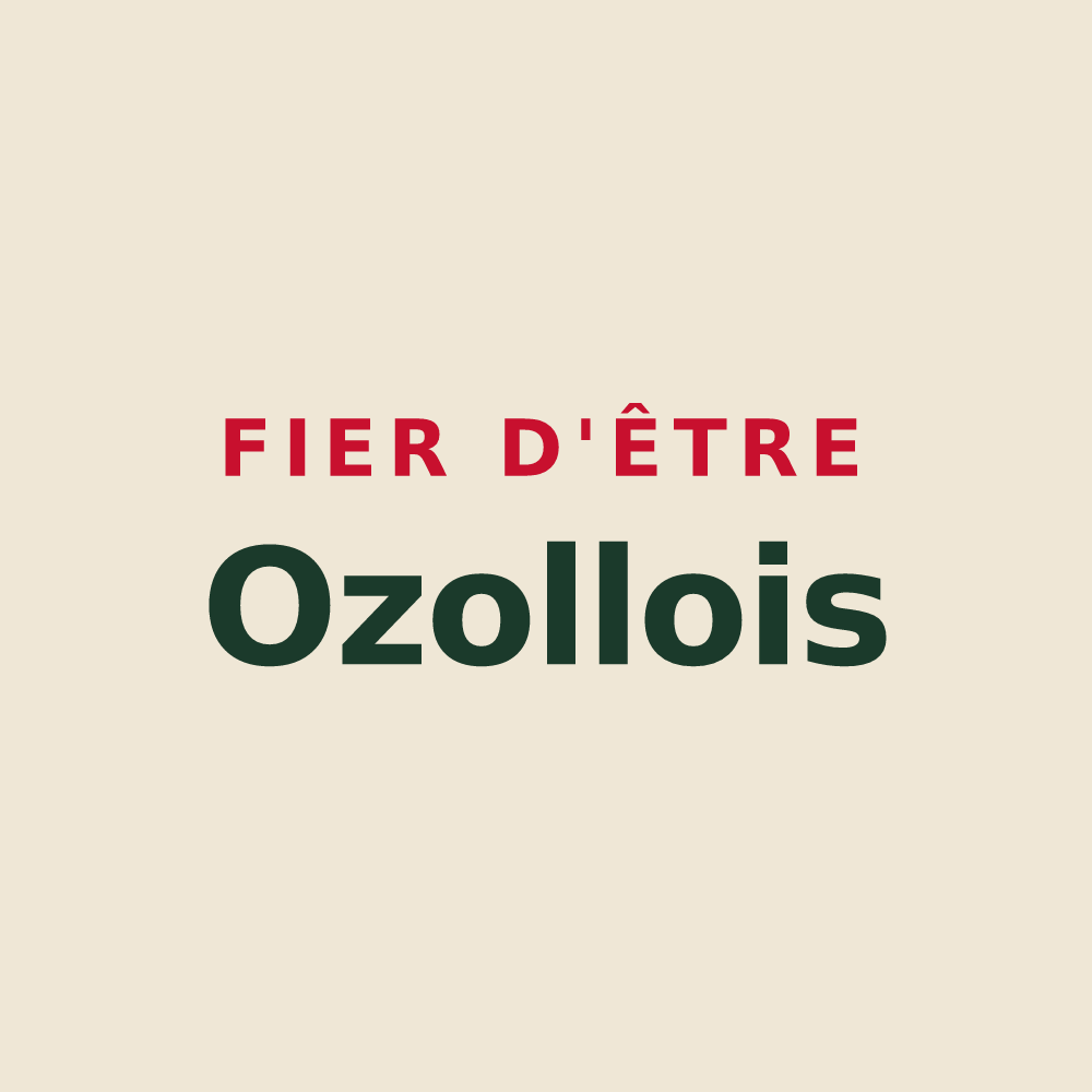 Tote bag « Fier d'être Ozollois » — design pour Ozolles