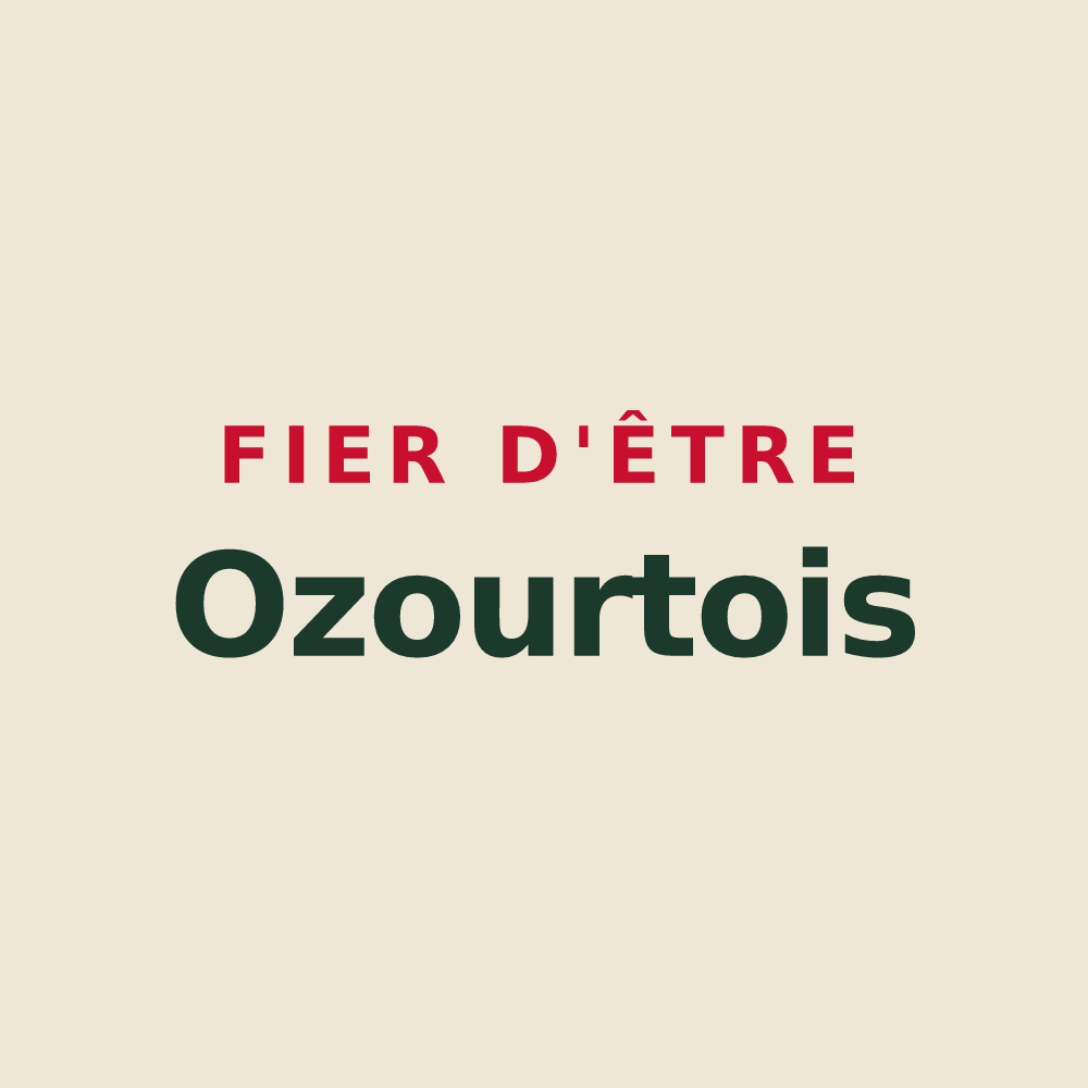 Tote bag « Fier d'être Ozourtois » — design pour Ozourt