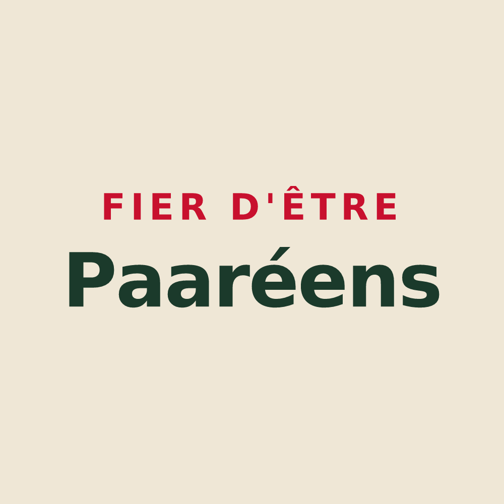 Tote bag « Fier d'être Paaréens » — design pour Paars