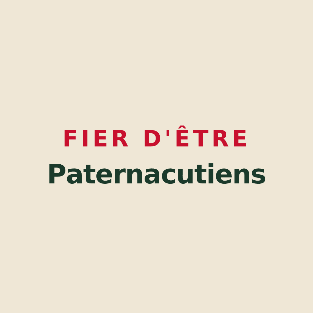 Tote bag « Fier d'être Paternacutiens » — design pour Pagney-derrière-Barine