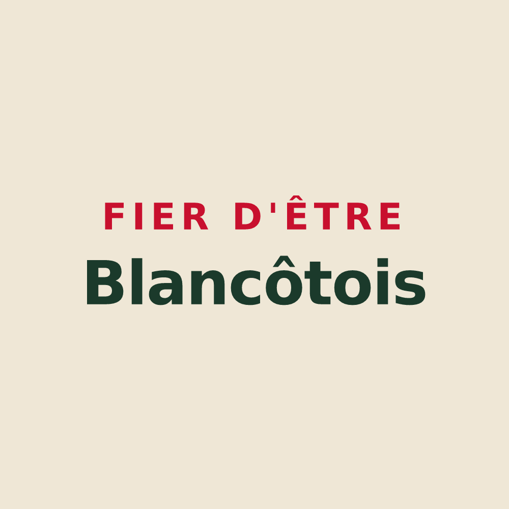 Tote bag « Fier d'être Blancôtois » — design pour Pagny-la-Blanche-Côte