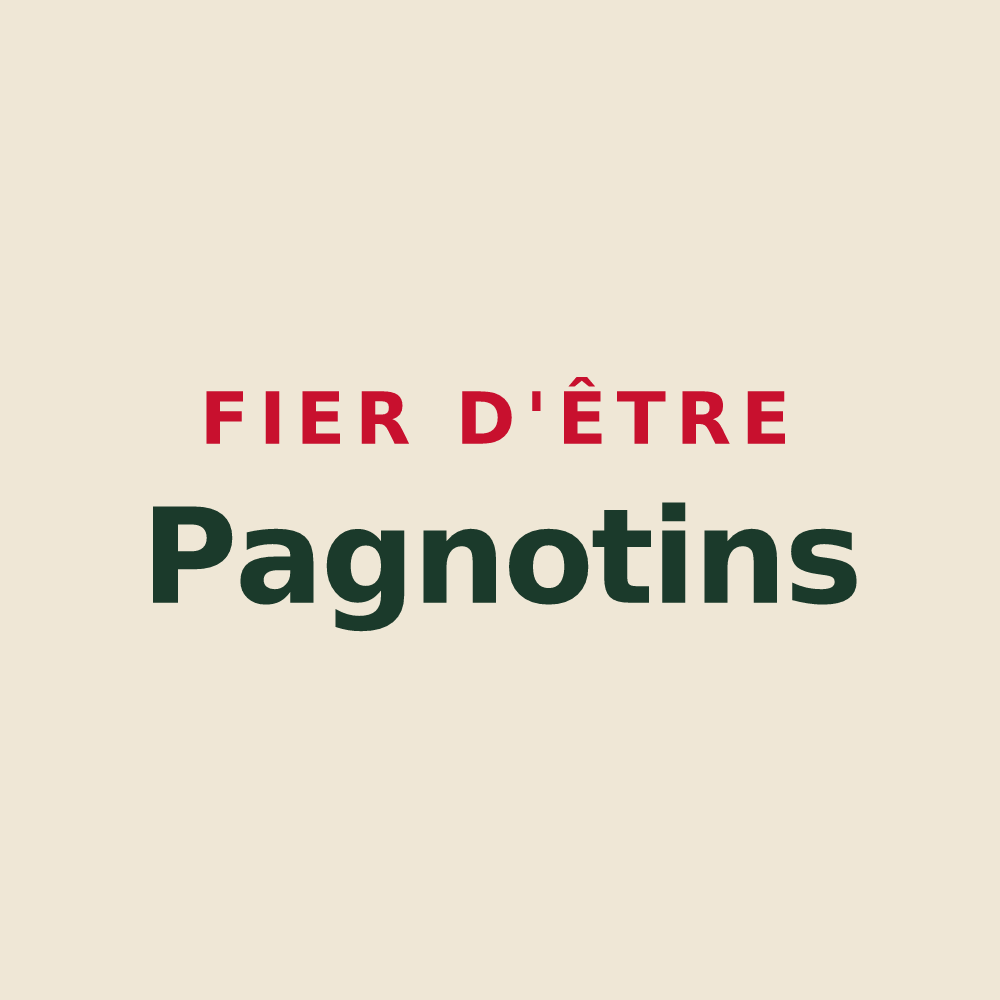 Tote bag « Fier d'être Pagnotins » — design pour Pagny-sur-Moselle
