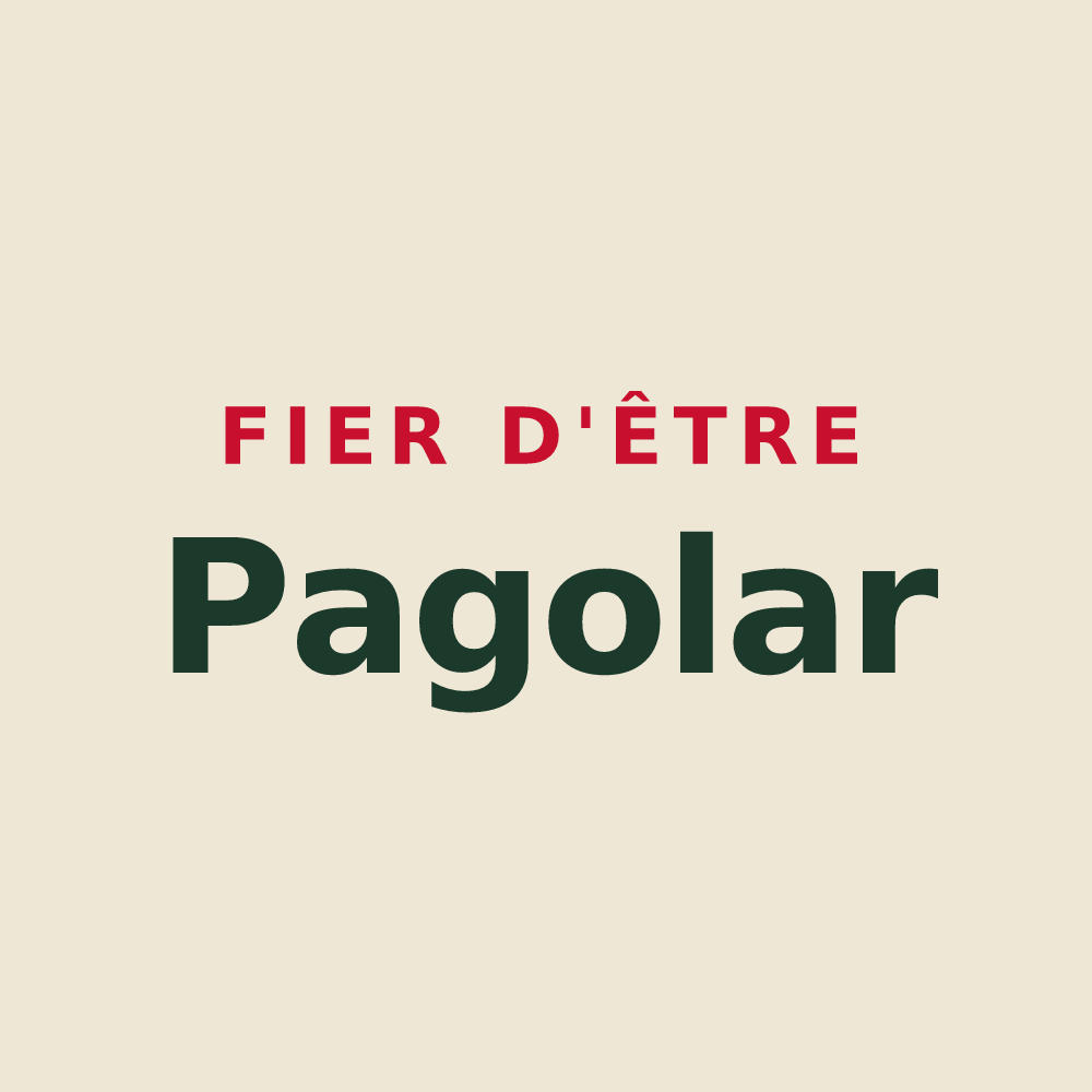 Tote bag « Fier d'être Pagolar » — design pour Pagolle
