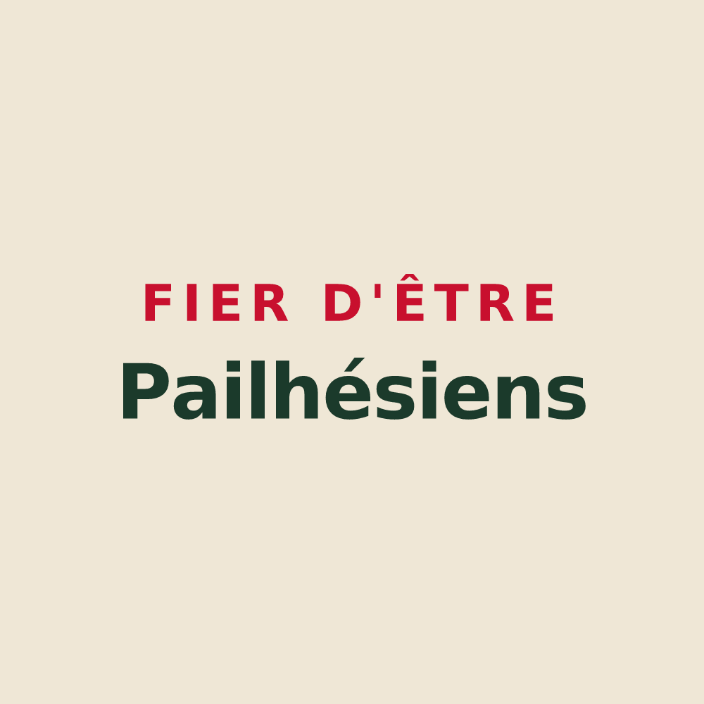 Tote bag « Fier d'être Pailhésiens » — design pour Pailhès