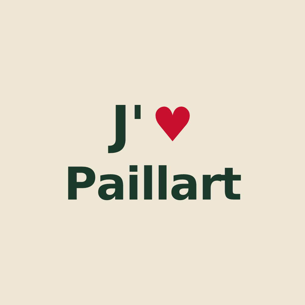 Tote bag personnalisé Paillart — design J'aime Paillart