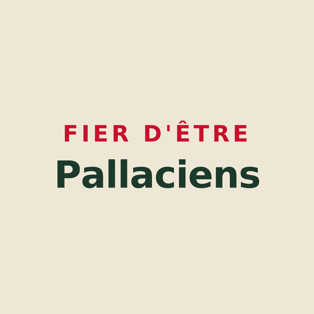 Tote bag « Fier d'être Pallaciens » — design pour Paillé
