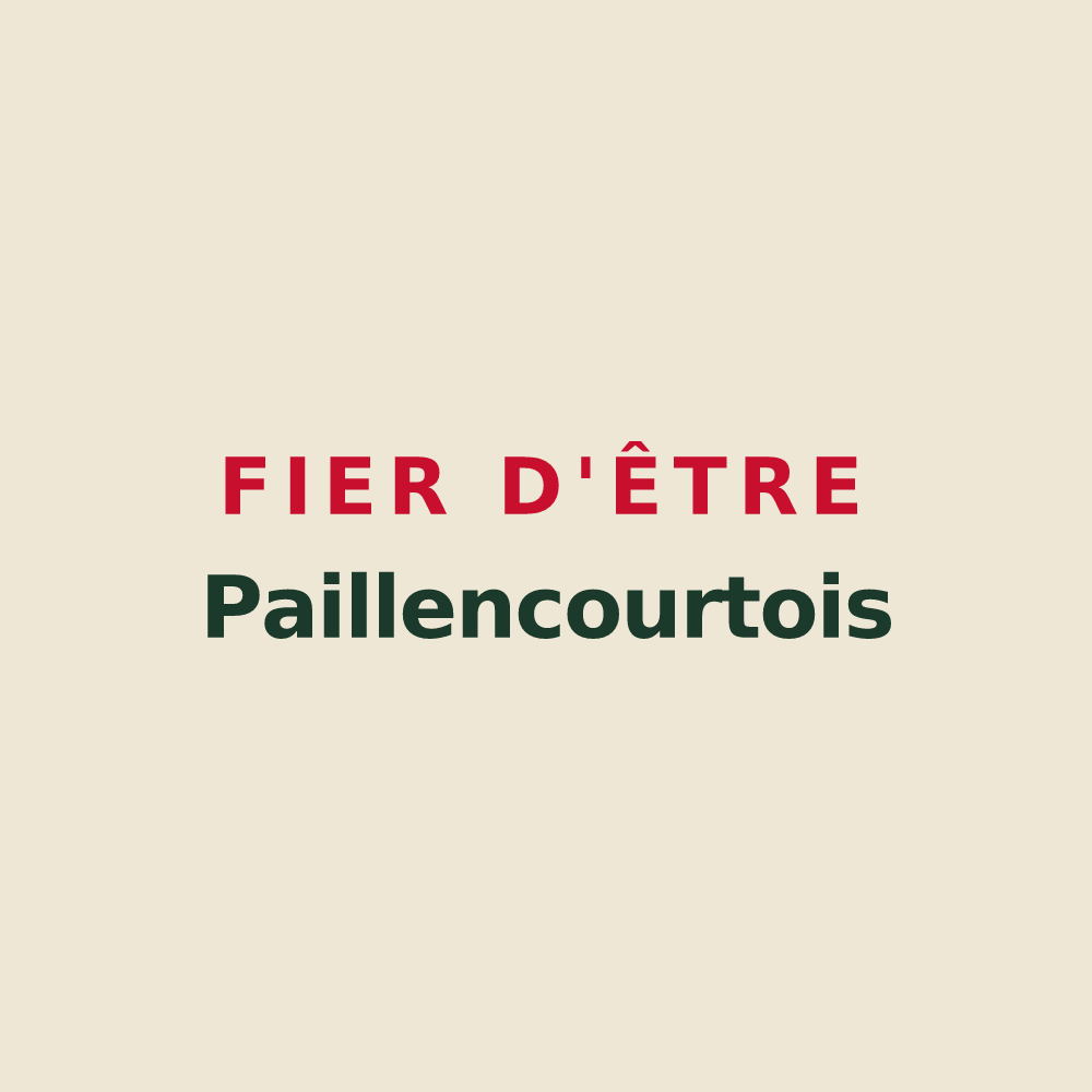 Tote bag « Fier d'être Paillencourtois » — design pour Paillencourt