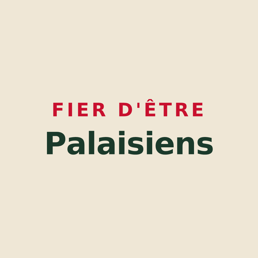 Tote bag « Fier d'être Palaisiens » — design pour Palaiseau