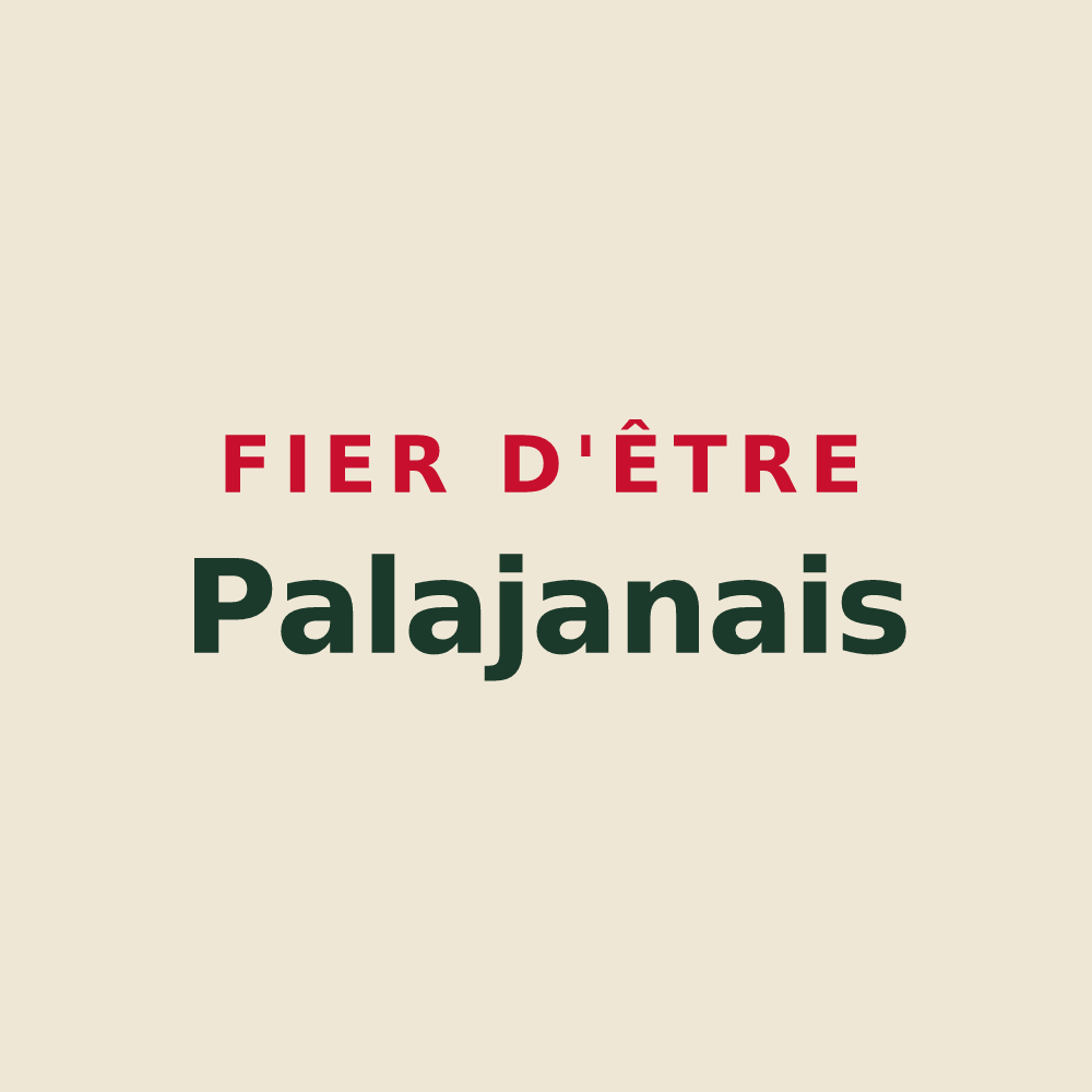 Tote bag « Fier d'être Palajanais » — design pour Palaja