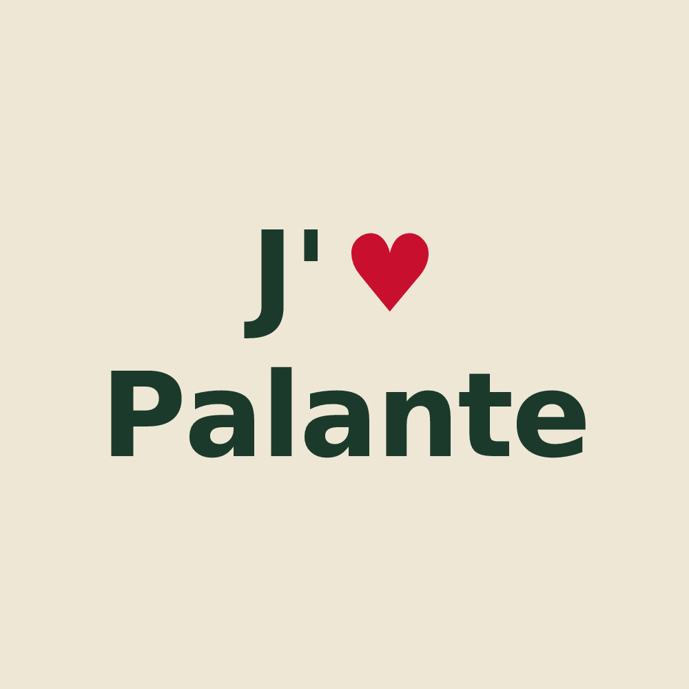 Tote bag personnalisé Palante — design J'aime Palante