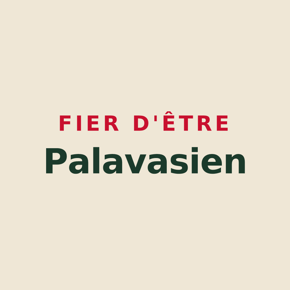 Tote bag « Fier d'être Palavasien » — design pour Palavas-les-Flots