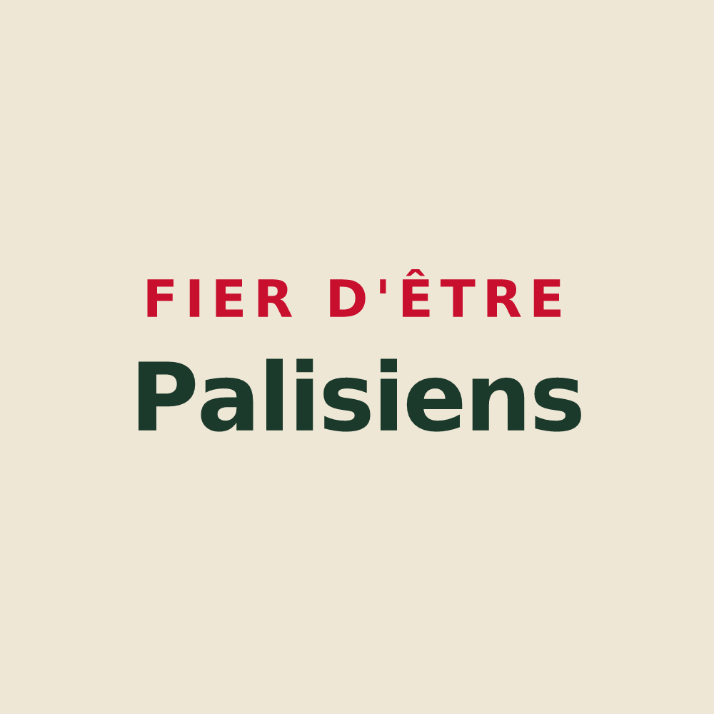 Tote bag « Fier d'être Palisiens » — design pour Palise