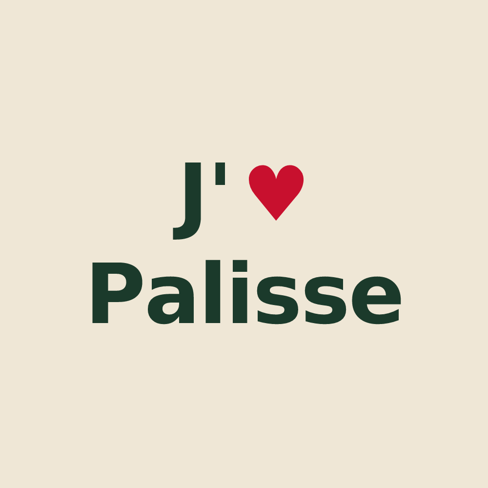 Tote bag personnalisé Palisse — design J'aime Palisse