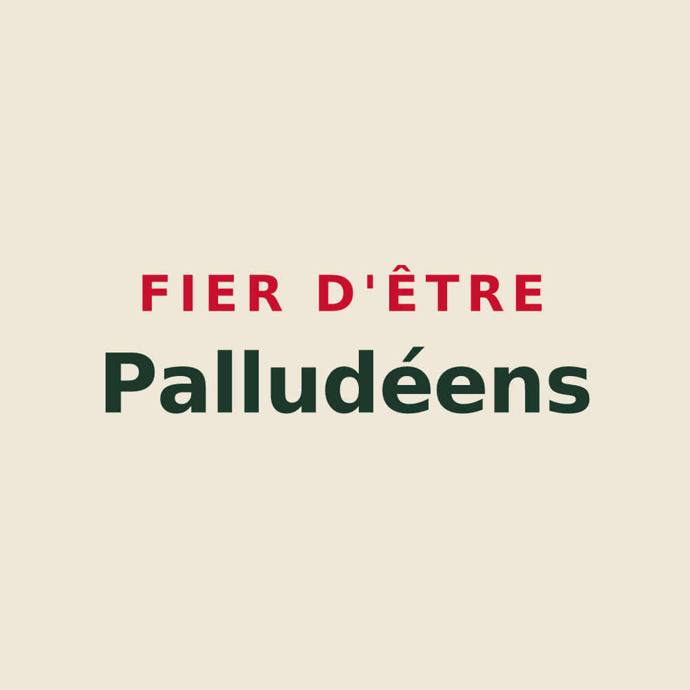 Tote bag « Fier d'être Palludéens » — design pour Palluau-sur-Indre