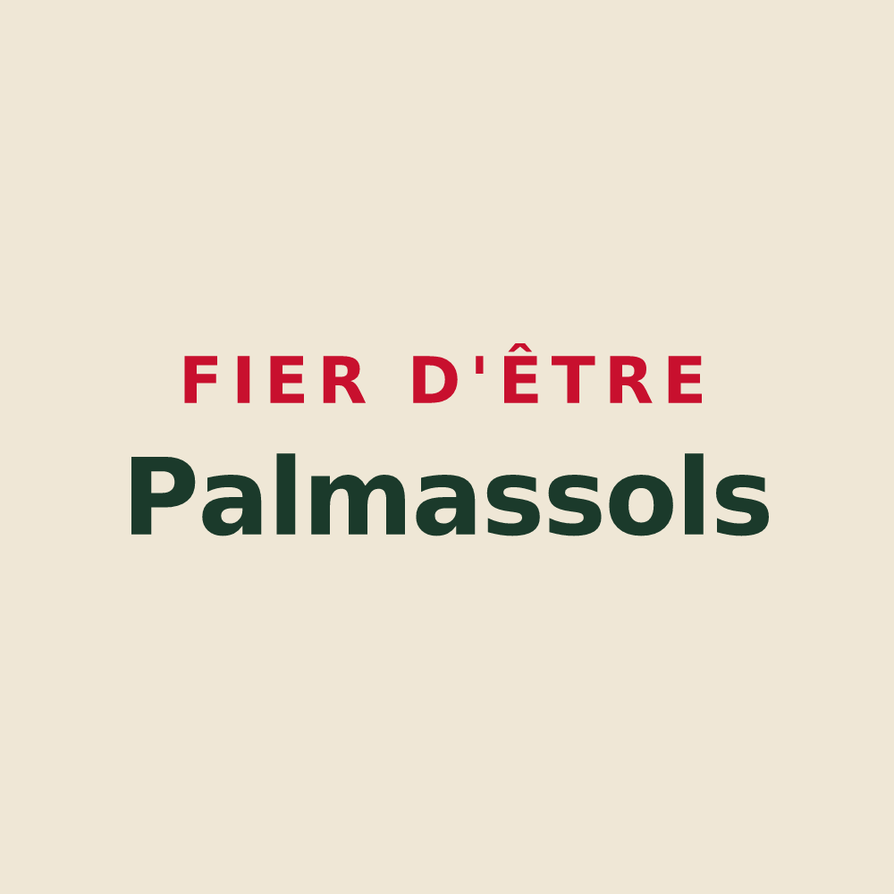 Tote bag « Fier d'être Palmassols » — design pour Palmas d'Aveyron