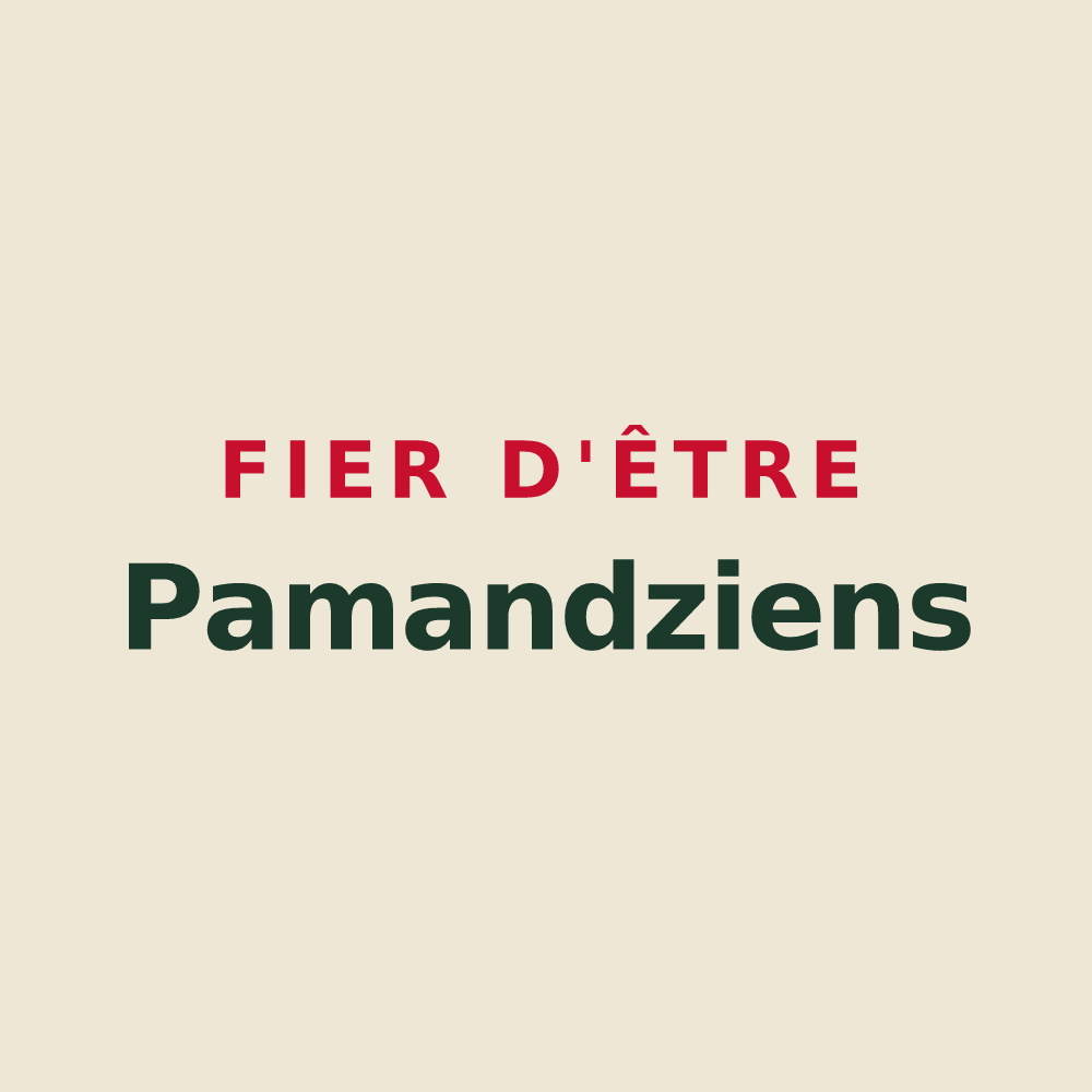 Tote bag « Fier d'être Pamandziens » — design pour Pamandzi
