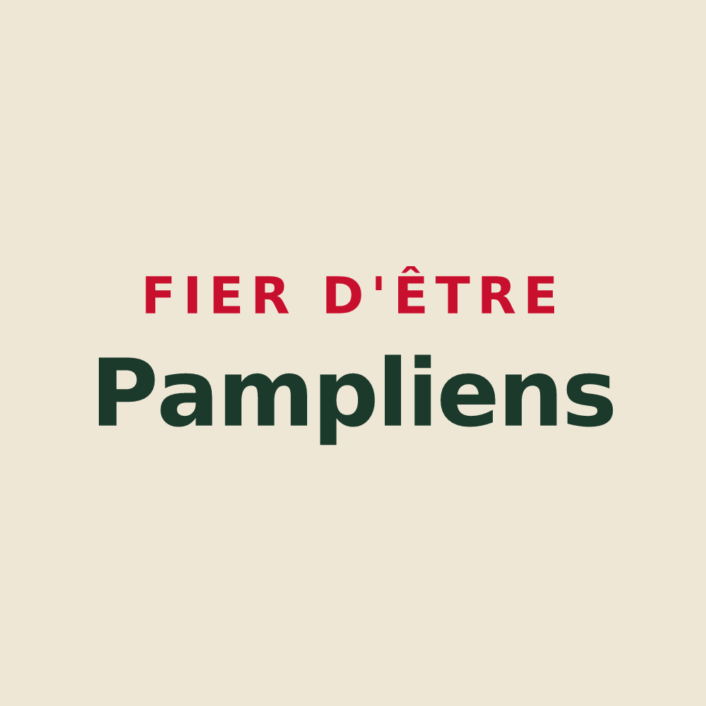 Tote bag « Fier d'être Pampliens » — design pour Pamplie