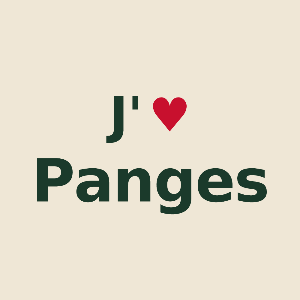 Tote bag personnalisé Panges — design J'aime Panges