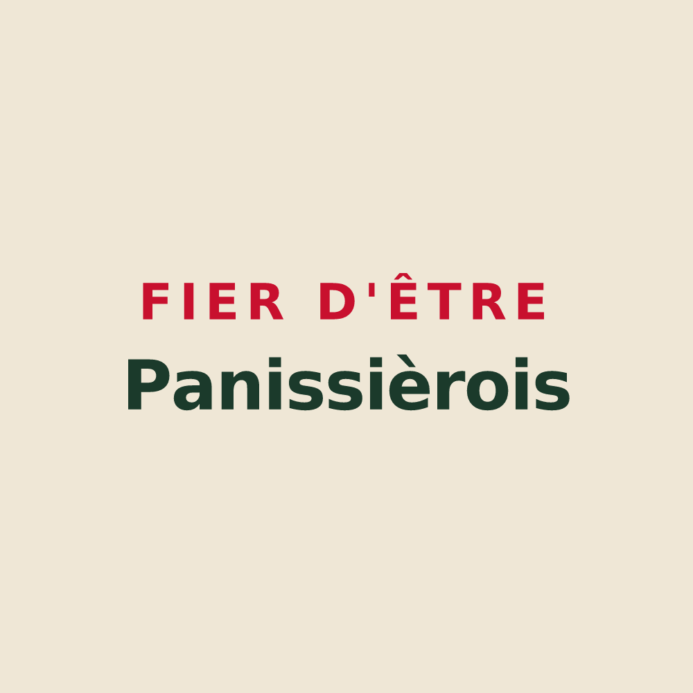 Tote bag « Fier d'être Panissièrois » — design pour Panissières