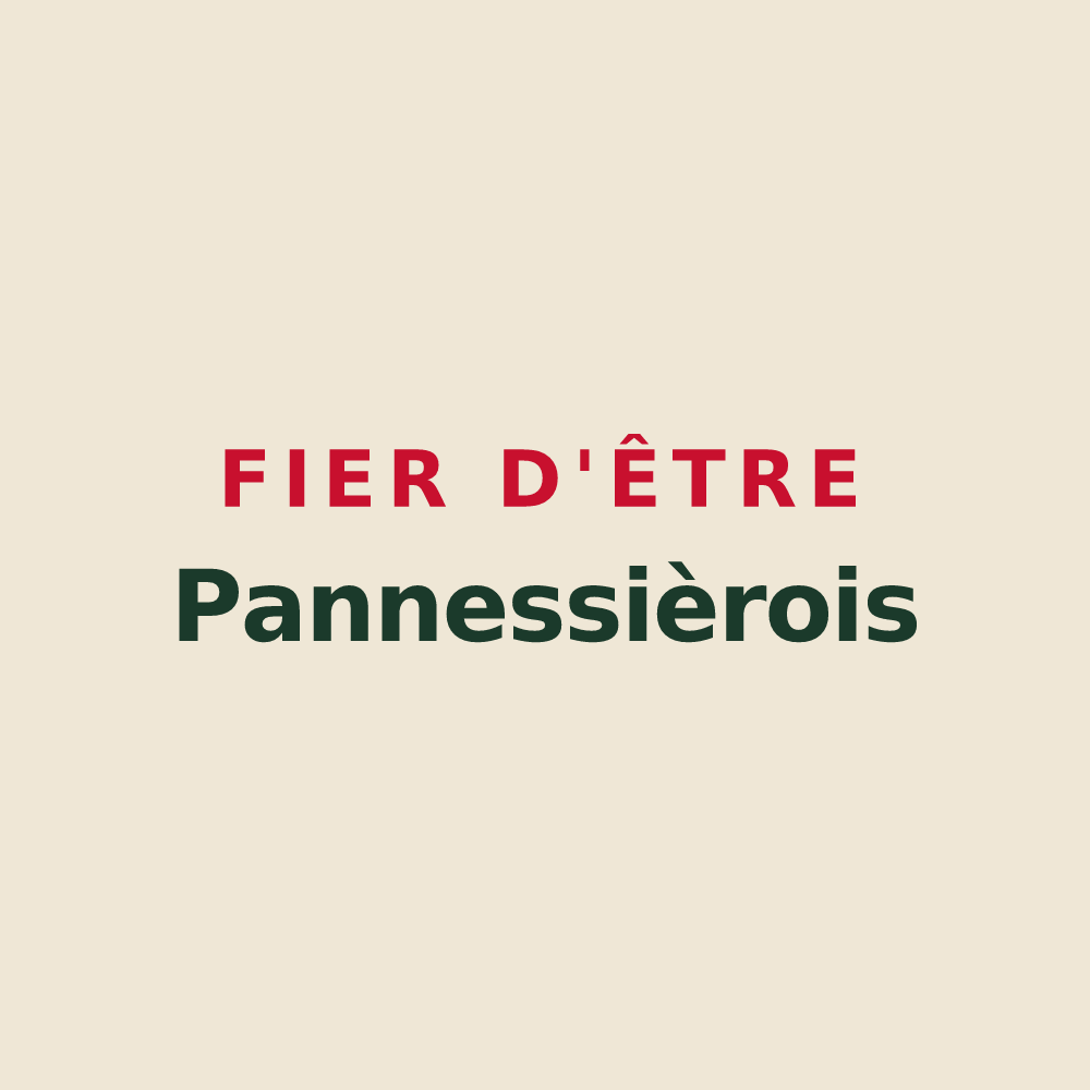 Tote bag « Fier d'être Pannessièrois » — design pour Pannessières