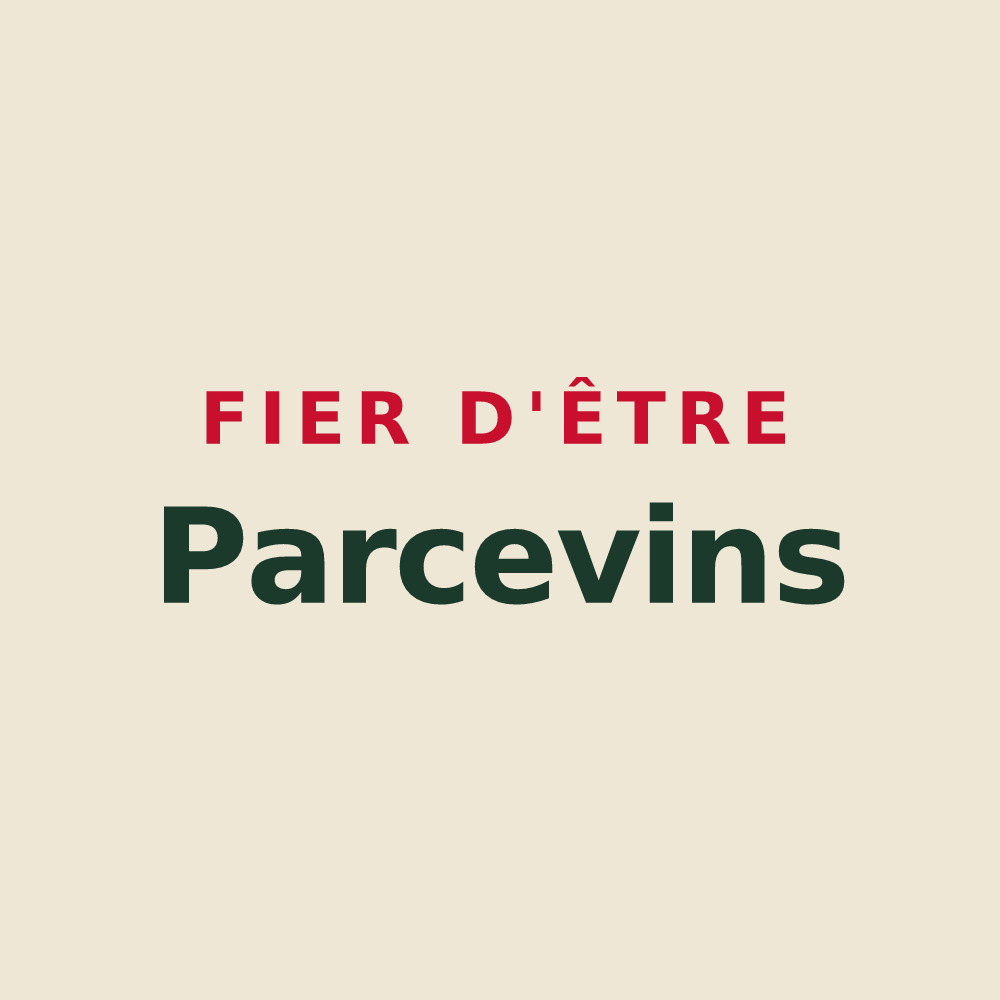 Tote bag « Fier d'être Parcevins » — design pour Parcieux