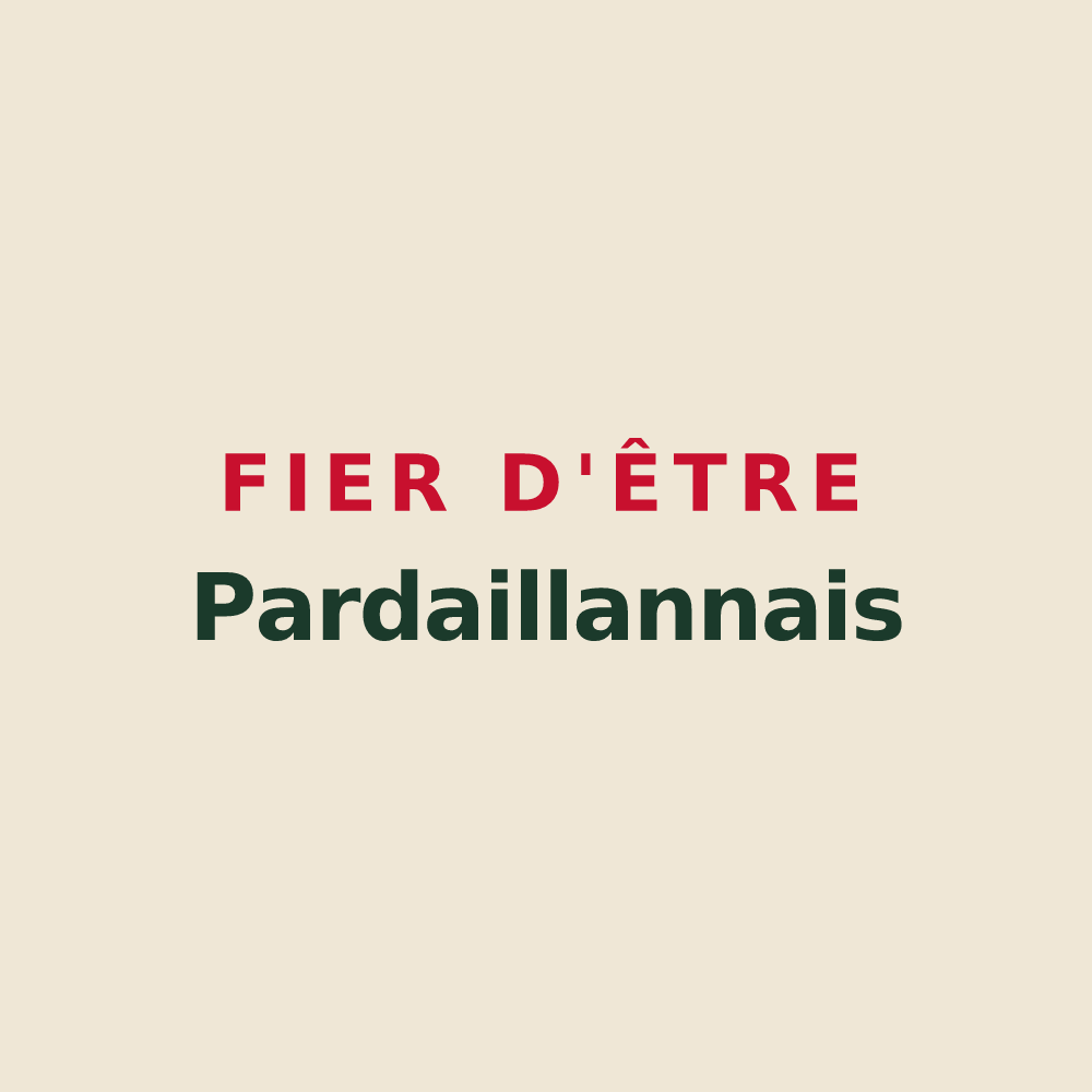 Tote bag « Fier d'être Pardaillannais » — design pour Pardaillan