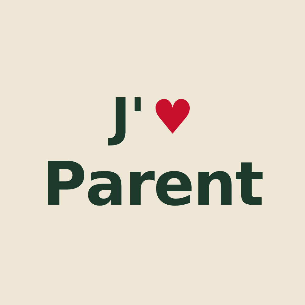 Tote bag personnalisé Parent — design J'aime Parent